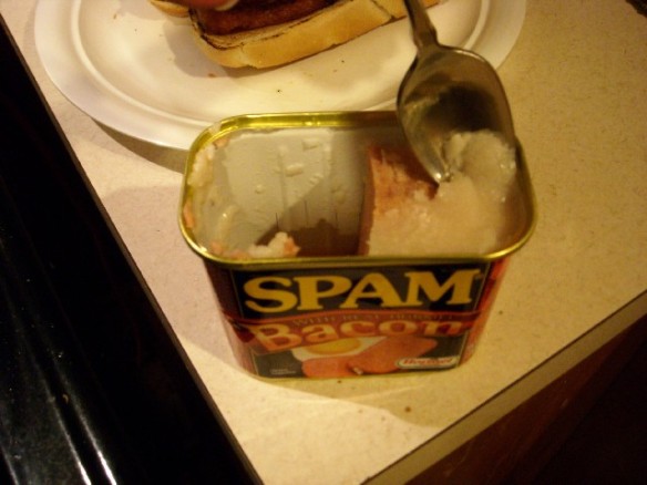 Spamfat is the new butter...